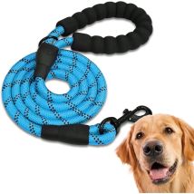 Zolginah Laisse Chien, Laisse De Dressage Pour Chien, Rembourrée, Poignée Souple, Corde Pour Chiots Et Petits, Moyens Et Grands Chiens, 1,2 Et 1,5 