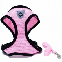Laisse pour animal de compagnie (rose, M)-Fei Yu