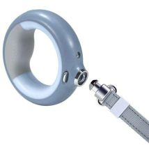 Laisse Lumineuse Doggyvillage 3en1 Lampe De Poche Led, Gris