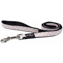 Laisse nylon fantaisie Doogy pois rose Taille : T3