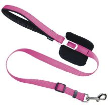 Laisse pour chien Gloria 70-102 cm rose