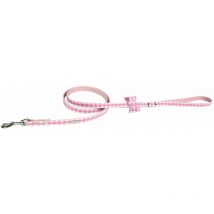 Laisse Vichy Rose Doogy Fashion