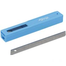 FSKTWR009-10 lame di ricambio per taglierino da 9 mm, affilatura di precisione per tagliare in modo pulito e professionale qualsiasi materiale
