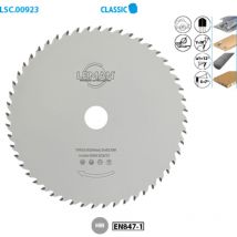 Lama multimateriale in metallo duro per elettroutensile/troncatrice - ø 235 mm - sp. 2.0/1.4 - al. 30 mm - 90 denti Leman 923.235.3090