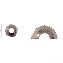 Mobiltecnica - MTECL005.78 - diamant-blatt vorritzer dia H4 - mobitecnica .78D320 B4,3/5,5 d45 Z48 H4 ft 3(15/80)
