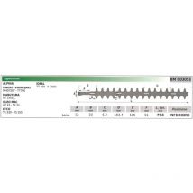 Cuchilla inferior cortasetos ts 330 355 003053 - Alpina