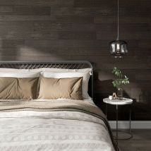 Lambris Bois Adhésif Bavaria Chêne Noir NatureWall - 1m²