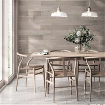Lambris Bois Adhésif Sky Grey Chêne Gris Clair NatureWall - 1m²
