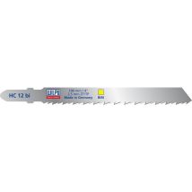 Lame de scie sauteuse – Jeu de 5 lames bimétal – 100 mm – Type de coupe, Matériau cible, Longueur, Matières, Quantité par pack – Wilpu