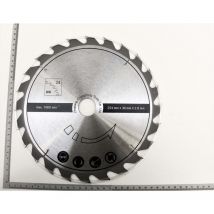 Scheppach - i Lame Carbure Ø250 x 30 x 2,4 x 1,8mm i 24 dents i Convient parfaitement au bois dur et au bois tendre