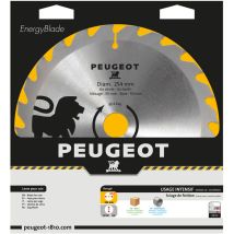 Peugeot Psp - Lame à pastilles carbure Ø254mm-Alésage 30 mm-60T Diamètre 254 mm, Alésage 30 mm, Nombre de dents 60T ,
