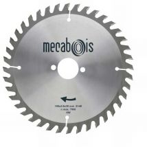 Mecabois - Lame carbure silergie ii d. 180 x 2,4 x 16 mm z 40 Alt. - Bois/Panneaux/Plastique - 902046 - Sidamo