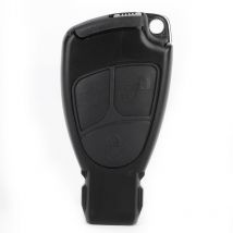 Jeffergarden - Lame de botier de coque de porte-clés à distance de voiture à 3 boutons pour Mercedes Benz
