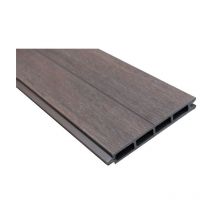 Mccover - Lame de clôture en composite alvéolaire coextrudé - Coloris - Chêne foncé, Epaisseur - 19 mm, Largeur - 15.6 cm, Longueur - 148 cm