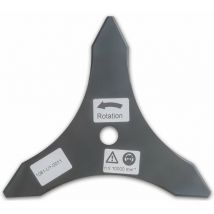 Arnold - Lame de coupe pour débroussailleuse 255 mm, 3 dents, tc Ø 20,0 mm, 3,0 mm
