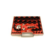 Emporte-pièce Jumelable 2 À 50 Mm – Poignée Amortissante Pour Découpe Concentrique – Coffret En Polypropylène Résistant Aux Chocs – Boehm