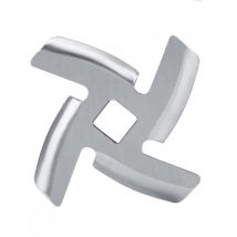 Feiyue - Lame de hachoir à viande Accessoires de hachoir à viande en acier inoxydable, lame de hachoir à viande et couteau compatibles, convient pour