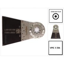 Lames de scie oscillante E-cut Long Life bim starlock+ 50x65 pack de 5 Fein 63502161230