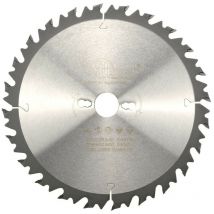 Diamwood - Lame de Scie Circulaire Bois pour Scies sur Table, Combinée ou Toupie Scie - Débit Bois - Carbure - 24 Dents Alternées Positives