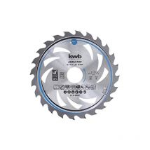 585454 lame de scie circulaire easy cut coupe fine avec dents alternées spéciales 24 dents ø 170 x 30 mm - KWB