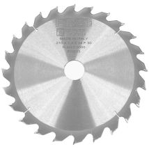 First Italia - Lame De Scie Circulaire Avec Denture Alternée - D. 210 Mm - Alésage 30 Mm - Idéal Pour Bois Tendre Et Exotique - Fabrication Italienne