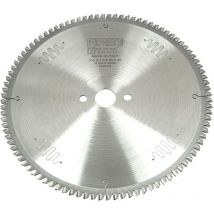 Lame de Scie Circulaire hm d. 300 mm avec 96 Dents - Alésage 30 mm - Épaisseur 3,2 mm et 2,4 mm - Silencieuse pour Alu et Bois - First Italia