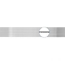 Sonstige - Lame de scie à découper pour métaux pack de 12 Longueur lame de scie 130 mm