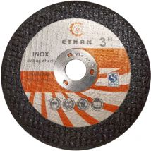 Lame de scie en résine de 3 pouces, roue de coupe multifonction, disque de coupe en maille renforcée Double face