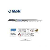 Lame de scie sauteuse bimétal Izar T234X coupe rapide 117mm TPi10 (x3)