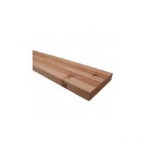 Sud Bois - Lame de Terrasse Bois figaro 27x145 Douglas Striée - Qualité 2nd Choix - Longueur 4m - Traité Autoclave Marron