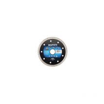 Graphite - Disque diamanté en 125x22x6,0x1,4mm Turbo Super Thin Mpa En13236