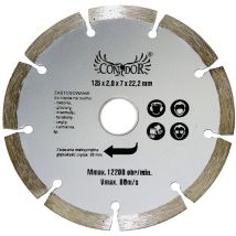 Lame De Diamant De Coupe Sèche Sectionnelle 125 Mm Condor