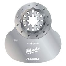 Lames Scraper multi-tool à racler - flexible pour résidus silicone et mastic 70 mm Milwaukee