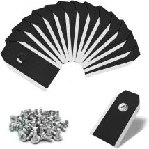 Lame per tosaerba, 45 lame in titanio per rasaerba robot Gardena Automower con 45 viti