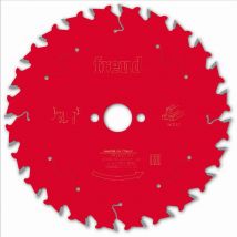 Lame pour scie circulaire portative filaire/sans fil FREUD - Ø160 1,8/1,3 A20 Z24 BA 15° - F03FS09675 -FR06W003H