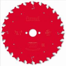 Lame pour scie circulaire portative filaire/sans fil FREUD - Ø160 2,2/1,6 A20 Z24 BA 15° - F03FS09678 -FR06W006H