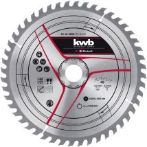 By Einhell Lame de scie aux carbures de tungstène (ø 254 x 30 mm, 42 dents, pour scie circulaire sur table & scies à onglet radiales) - KWB