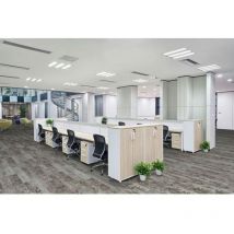 Deladeco - Lame pvc clipsable Arzhel i Zout 17,78x121,28 - Dimensions:17,78x121,28 - Zout -2.15 m2