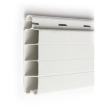 Cambesa - Lame pvc droite 50mm bande de 2m couleur blanche