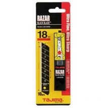 Lames razar 18 mm pour cutter pack de 10 pièces Tajima