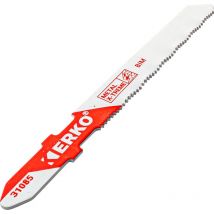 Lot de 5 lames de scies sauteuses Erko métaux