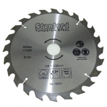 Stanford - Lame scie circulaire 230 mm 24 dents
