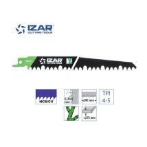 Lame scie sabre Izar S1531L (lot de 5) HCS/CV 300 mm TPI 4-5