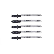 Lame Scie Sauteuse Bois Coupe Fine Courbes 101ao - Set 5 Pièces
