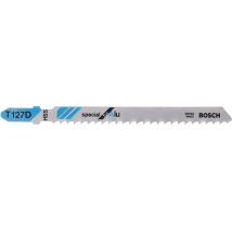 Lames Scie Sauteuse Bosch T127d Aluminium 100mm 2608631017