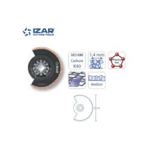 Lame segmenté à concrétion carbure md/hm Starlock Izar 70 mm
