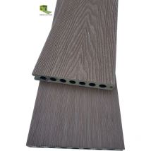 Lame terrasse Anti-dérapante composite Coexprotect coloris PROTECTION RENFORCEE coloris IPE, 2 faces réversibles.