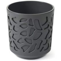 Duet - Vaso da fiori per piante, 190 mm, Antracite - Lamela
