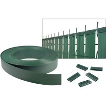 Casanoov - Lamelles occultantes baldo 100mX46mm rouleau pvc Vert