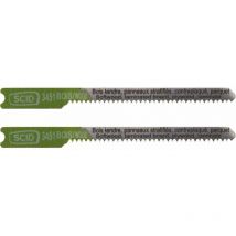 Lame de scie sauteuse métal accroche en u 75 1,3 mm